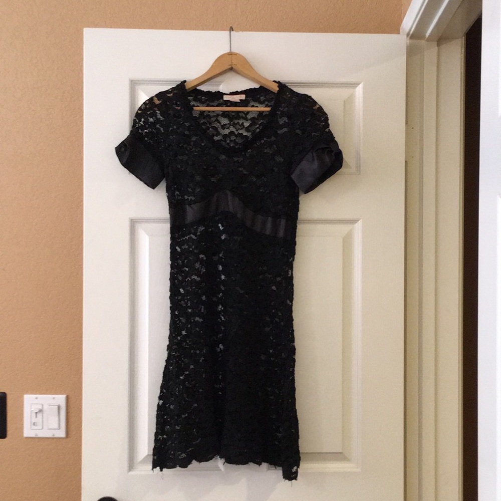 Lux Black Lace Dress
